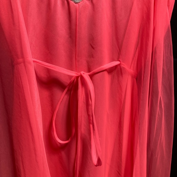 Vintage Nightgown and Robe Set by Claire Sandra by Lucie Ann of Beverly Hills - Picture 14 of 16